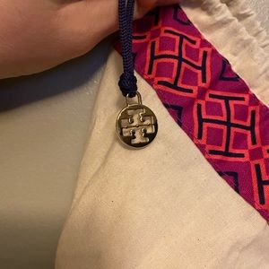 Tory Burch drawstring cotton dust bag cover